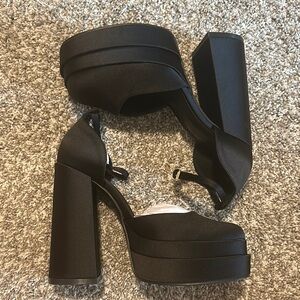 Black Platform Heels
